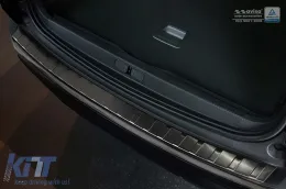 Avisa rear bumper protector suitable for Peugeot 3008 after 2016, black lacquer-image-6211876