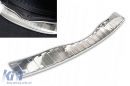 Avisa rear bumper protector suitable for Renault Megane Grandtourer 2016-2020, after 2020, chrome - ABRBR6015640
