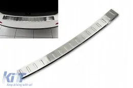 image-22-Avisa rear bumper protector suitable for Skoda Octavia Combi 2013-2016, chrome