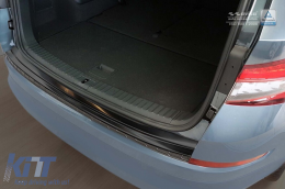 Avisa rear bumper protector suitable for Skoda Kodiaq, Scout 2016-2021, after 2021, RS 2019-2021, after 2021, black lacquer-image-6211882