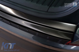 Avisa rear bumper protector suitable for Skoda Kodiaq, Scout 2016-2021, after 2021, RS 2019-2021, after 2021, black lacquer-image-6211883