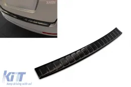 image-74-Avisa rear bumper protector suitable for Skoda Octavia Combi 2004-2013, black lacquer