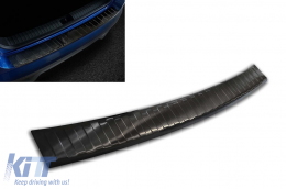 image-70-Avisa rear bumper protector suitable for Skoda Kamiq after 2019, black lacquer