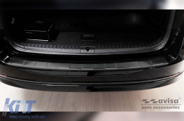 Avisa rear bumper protector suitable for Skoda Octavia Combi after 2019, Octavia RS after 2020, black lacquer-image-6211961