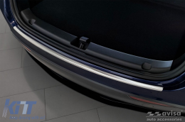 Avisa rear bumper protector suitable for Tesla Model Y after 2020, chrome-image-6211679