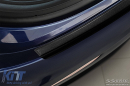 Avisa rear bumper protector suitable for Tesla Model Y after 2020, matte black-image-6211838