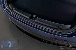 Avisa rear bumper protector suitable for Tesla Model Y after 2020, matte black-image-6211839