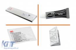 Avisa rear bumper protector suitable for Toyota Rav4, Rav4 Hybrid after 2018, Suzuki Across after 2020, black lacquer-image-6211946