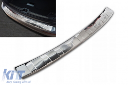 Avisa rear bumper protector suitable for Volvo V60 estate after 2018, chrome - ABRBV6015609