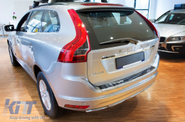 Avisa rear bumper protector suitable for Volvo XC60 2013-2017, chrome-image-6211691