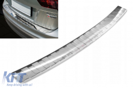 Avisa rear bumper protector suitable for Volkswagen Tiguan, R-line, Allspace 2015-2020, after 2020, eHybrid after 2020, chrome - ABRBV6015617