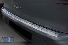 Avisa rear bumper protector suitable for Volkswagen Golf VIII hatchback 5 doors after 2019, chrome-image-6211663