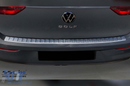Avisa rear bumper protector suitable for Volkswagen Golf VIII hatchback 5 doors after 2019, chrome-image-6211664