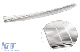 Avisa rear bumper protector suitable for Volkswagen T7 Multivan after 2022, chrome-image-6211770