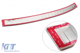 Avisa rear bumper protector suitable for Volkswagen T7 Multivan after 2022, chrome-image-6211771