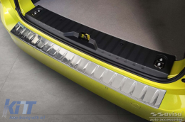 Avisa rear bumper protector suitable for Volkswagen ID Buzz, Cargo after 2022, chrome-image-6211780