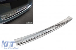 Avisa rear bumper protector suitable for Volkswagen Tiguan after 2024, chrome