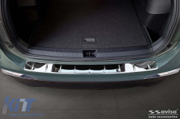 Avisa rear bumper protector suitable for Volkswagen Tiguan after 2024, chrome-image-6211831