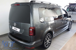 Avisa rear bumper protector suitable for Volkswagen Caddy 2003-2020, Caddy Maxi 2003-2015, after 2015, black lacquer-image-6211951