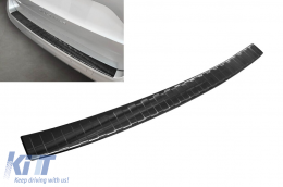 image-0-Avisa rear bumper protector suitable for Volkswagen T7 Multivan after 2022, black lacquer
