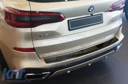 Avisa-Schutz geeignet für den hinteren Stoßfänger des BMW X5 G05 nach 2018 mit M-Paket, Carbon-image-6129780