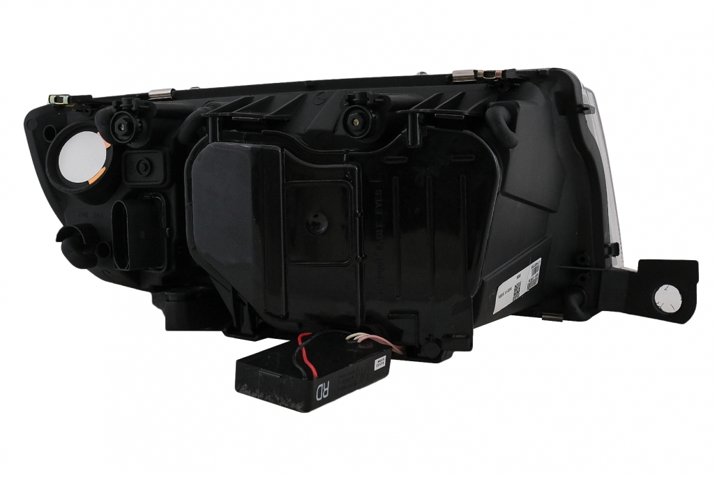 Farurile Angel Eyes potrivite pentru Skoda Fabia I (12.1999-2008) Negru (cod: HLSKFAB) thumb 16