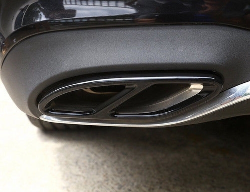 Tobe cu muflă neagră Acoperite potrivite pentru Mercedes C-Class W205 S65 E65 GLE W166 X166 GLC W253 Sport Design (Cod: MTMBAMGB) thumb 4