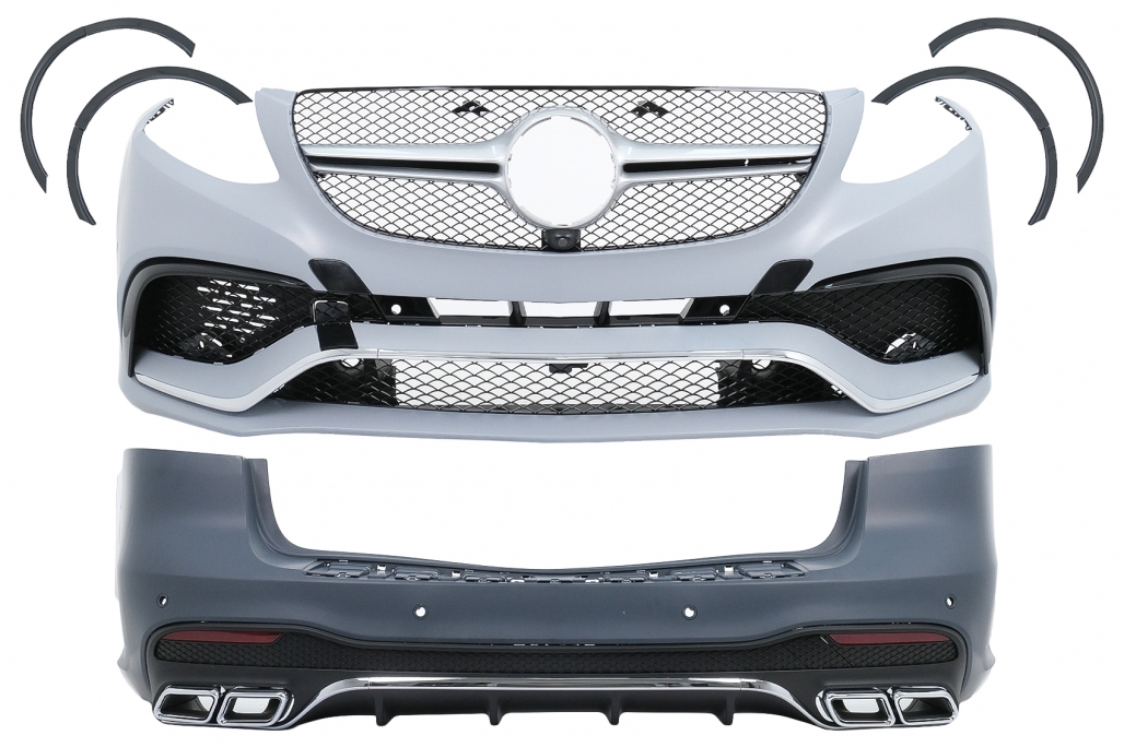 Kit complet al corpului adecvat pentru Mercedes GLE SUV W166 (2015-2019) 63 Proiectare (cod: CBMBW166AMGAP) (1/24)