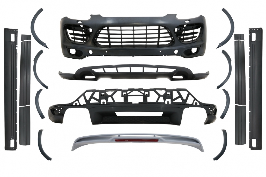 Kit complet de corp potrivit pentru Porsche Cayenne 92A (2011-2014) Conversia la proiectarea GTS (cod: CBPOCY2) (1/22)