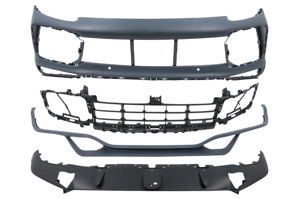 Kit complet pentru corpuri adecvat pentru Porsche Cayenne 9Y0 (2018-UP) Conversie în Look Turbo & Aero (Cod: CBPOCY4) thumb 33