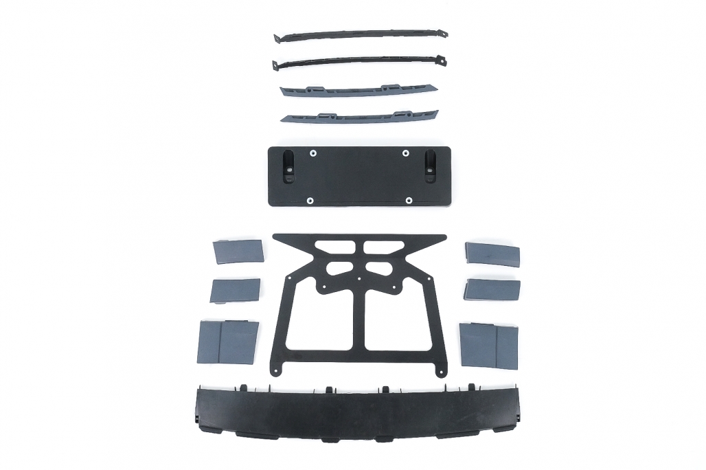 Kit complet pentru corpuri adecvat pentru Porsche Cayenne 9Y0 (2018-UP) Conversie în Look Turbo & Aero (Cod: CBPOCY4) thumb 31