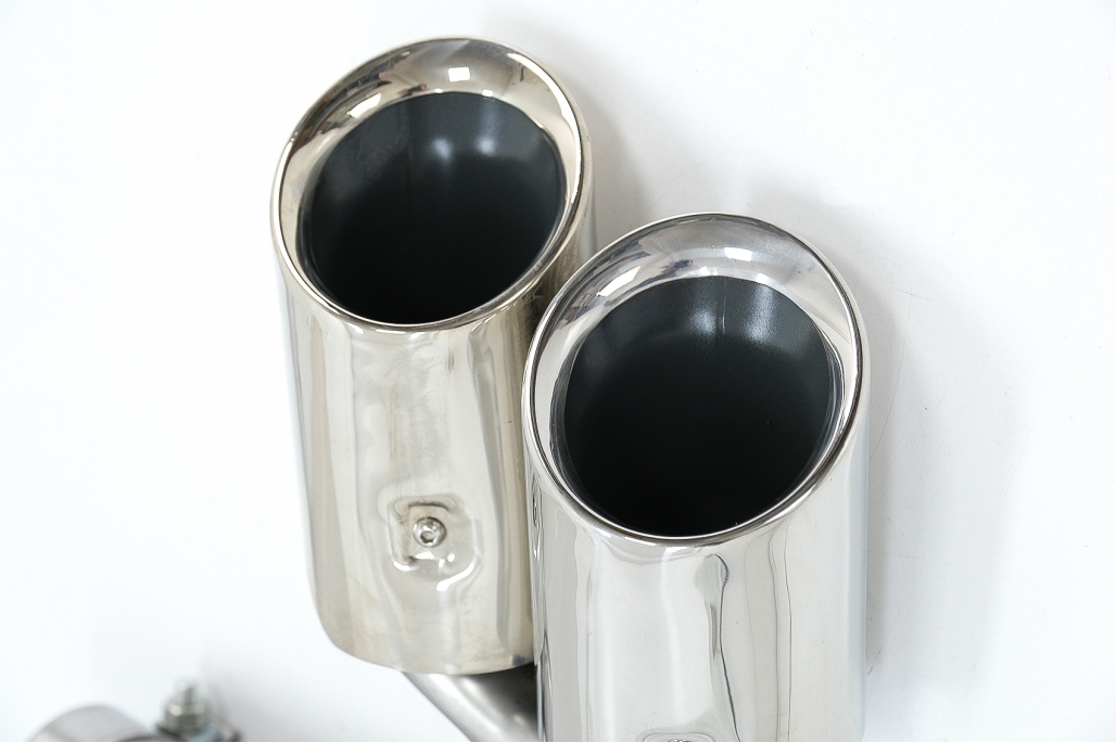 Tobe de eșapament de eșapament Quad adecvat pentru Porsche Cayenne 9Y0 SUV 3.0 (2018-UP) Actualizare la Cayenne S Chrome (cod: TY-D058) thumb 12