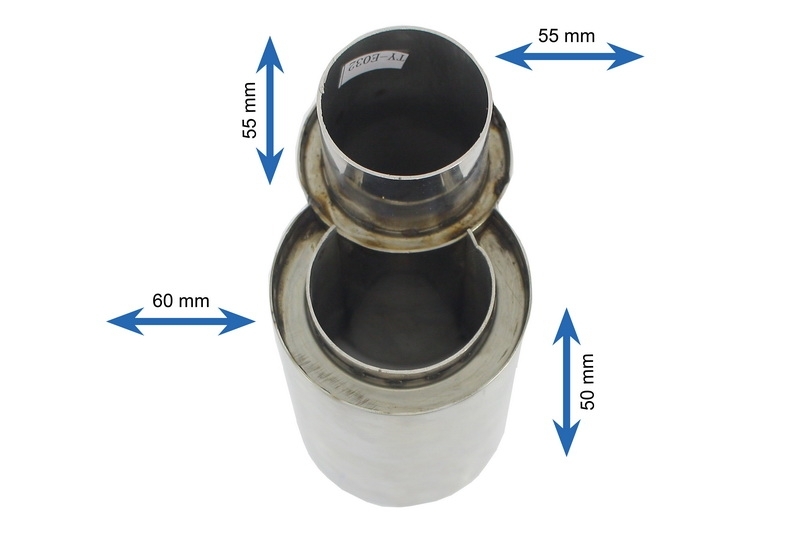 Tobe cu top de eșapament adecvate pentru Porsche Carrera 911 996 997 (1997-2008) Turbo Quad Sfats de evacuare (Cod: TY-032) thumb 8