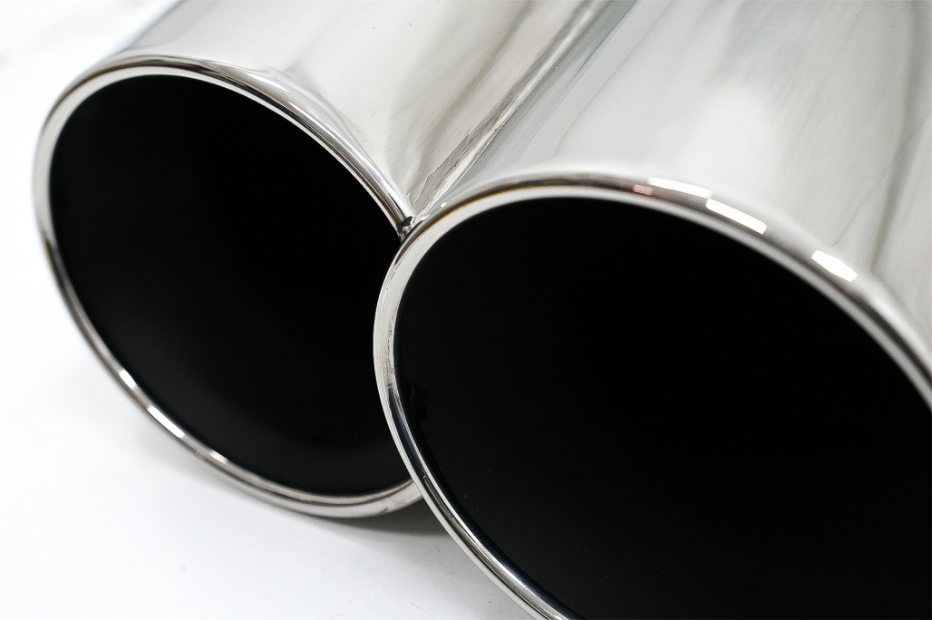 Tobe cu top de eșapament Potrivit pentru Porsche Cayenne I Facelift SUV 9PA1 V8 (2007-2010) Chrome (cod: TY-PO9PAV8) thumb 9