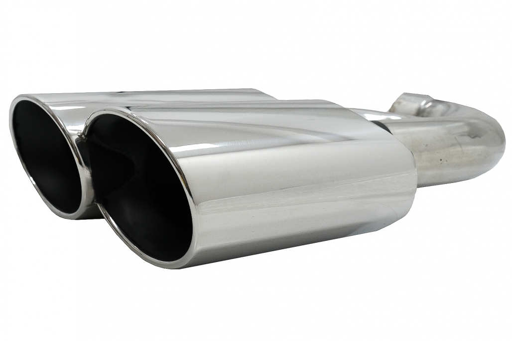 Tobe cu top de eșapament Potrivit pentru Porsche Cayenne I Facelift SUV 9PA1 V8 (2007-2010) Chrome (cod: TY-PO9PAV8) thumb 10