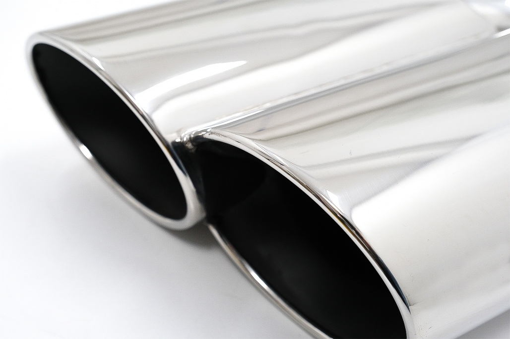 Tobe cu top de eșapament Potrivit pentru Porsche Cayenne I Facelift SUV 9PA1 V8 (2007-2010) Chrome (cod: TY-PO9PAV8) thumb 11