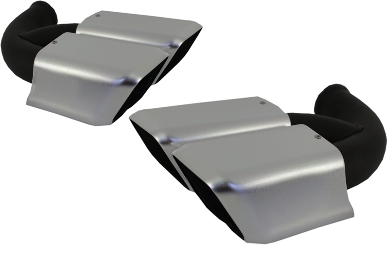 Tobe de evacuare Tobe de top pentru Porsche Cayenne 958 (2011-Up) Cayenne S, Cayenne Turbo, Cayenne Turbo S, (Cod: TY-D056) (1/7)