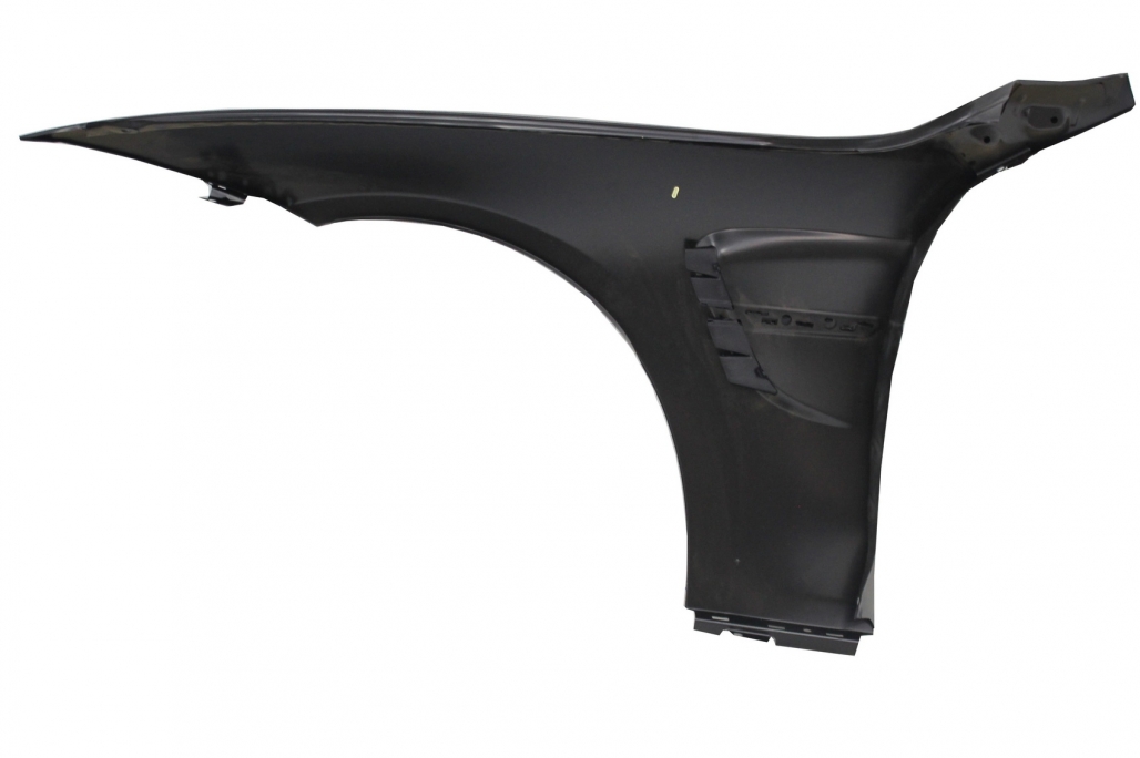 Fenders Front Potrivit pentru BMW 4 Seria F32 F33 F36 (2013-02.2017) Coupe Cabrio Gran Coupe M4 Design Black Intrake (cod: FFBMF32M4B) thumb 7