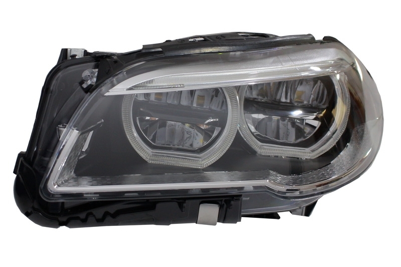 Farurile LED complet adecvat pentru BMW 5 Seria F10 F11 (2011-2013) Angel Eyes (Cod: HLBMF10LED) thumb 6