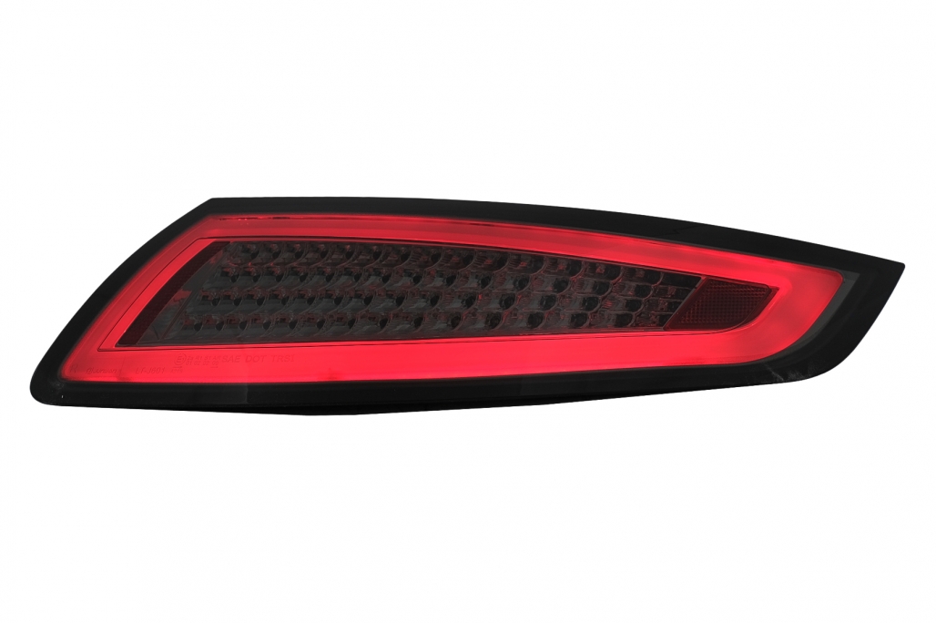 LED-uri Bare din faruri potrivite pentru Porsche 911 997 (2004-2009) Fum cu semnal de întoarcere dinamic (cod: TLPO911S) thumb 2