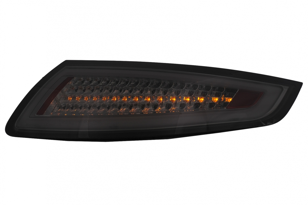 LED-uri Bare din faruri potrivite pentru Porsche 911 997 (2004-2009) Fum cu semnal de întoarcere dinamic (cod: TLPO911S) thumb 8