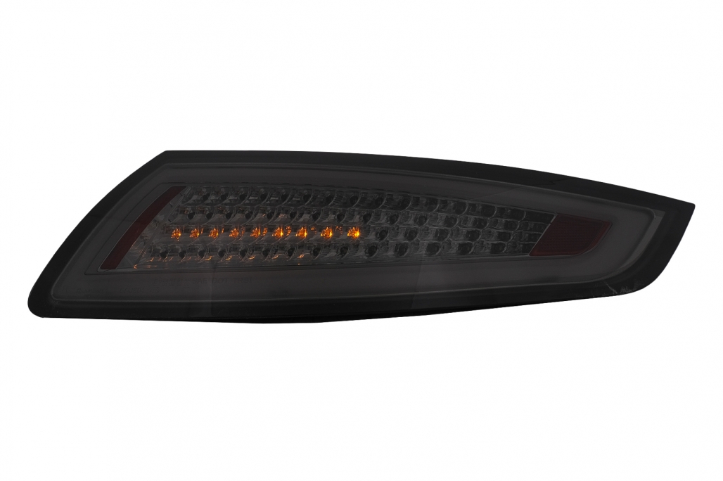 LED-uri Bare din faruri potrivite pentru Porsche 911 997 (2004-2009) Fum cu semnal de întoarcere dinamic (cod: TLPO911S) thumb 10