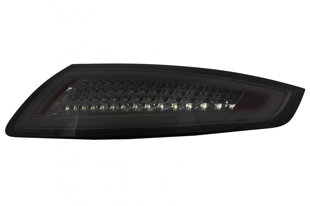 LED-uri Bare din faruri potrivite pentru Porsche 911 997 (2004-2009) Fum cu semnal de întoarcere dinamic (cod: TLPO911S) thumb 11