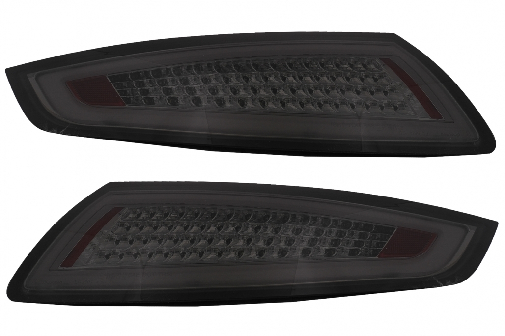 LED-uri Bare din faruri potrivite pentru Porsche 911 997 (2004-2009) Fum cu semnal de întoarcere dinamic (cod: TLPO911S) thumb 14