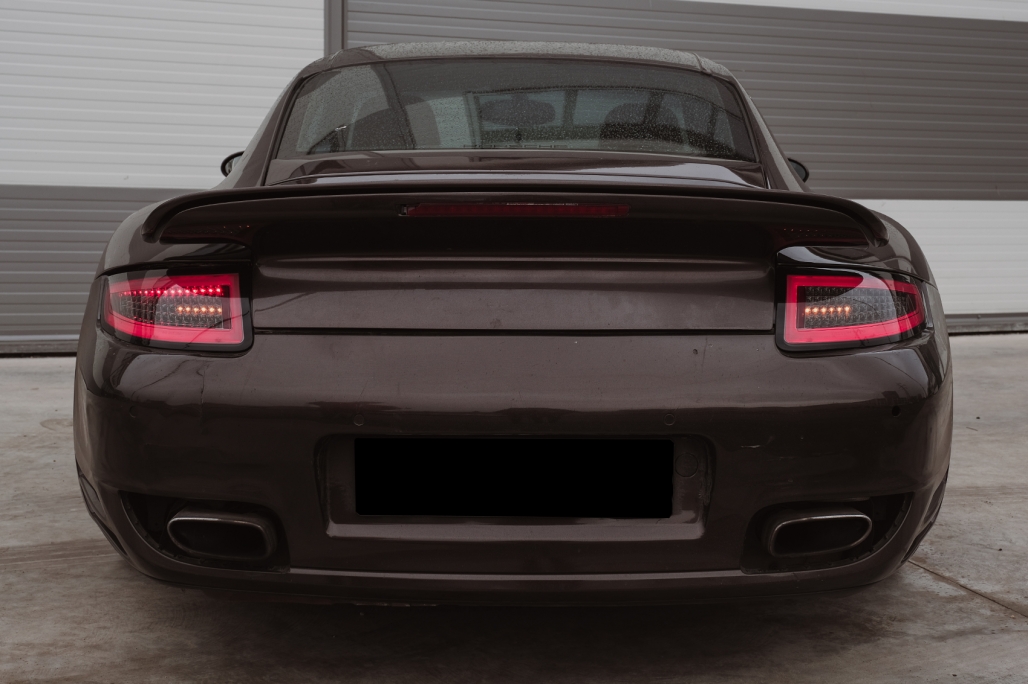 LED-uri Bare din faruri potrivite pentru Porsche 911 997 (2004-2009) Fum cu semnal de întoarcere dinamic (cod: TLPO911S) thumb 22