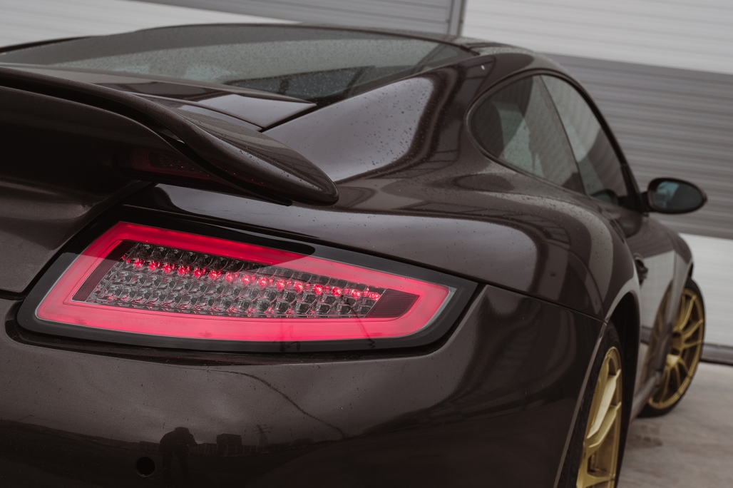 LED-uri Bare din faruri potrivite pentru Porsche 911 997 (2004-2009) Fum cu semnal de întoarcere dinamic (cod: TLPO911S) thumb 23