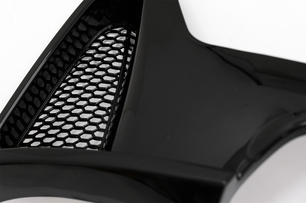 Difuzor de bara de protecție spate Potrivit pentru BMW 4 Series F32 F33 F36 (2013-2019) Coupe Cabrio M Design Stânga Outlet Double Pian Black (cod: RDBMF32MPBBF) thumb 6