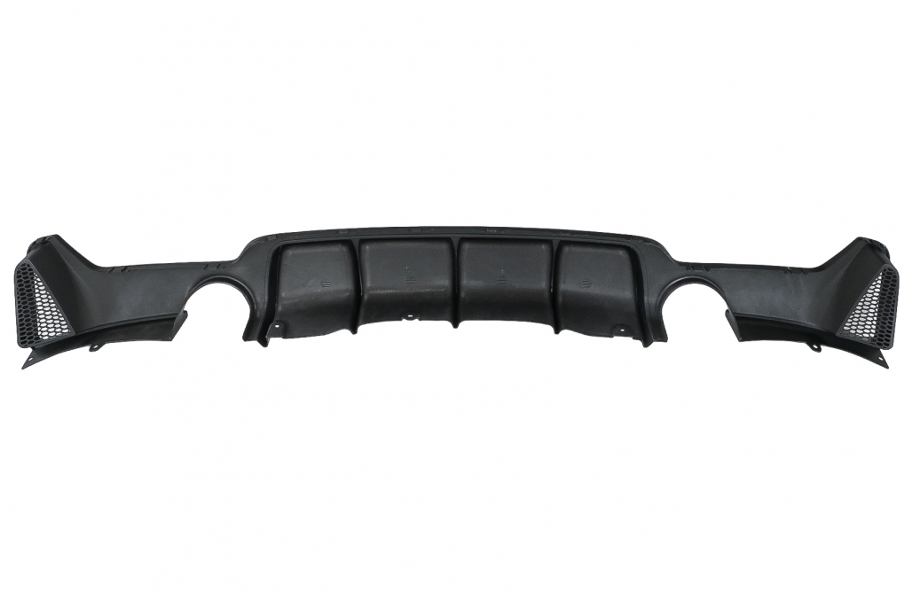 Difuzor de bara din spate adecvat pentru BMW 4 Series F32 F33 F36 (2013-2019) Coupe Cabrio M Design Outlet Twin Single (cod: RDBMF32MPDSOBF) thumb 8