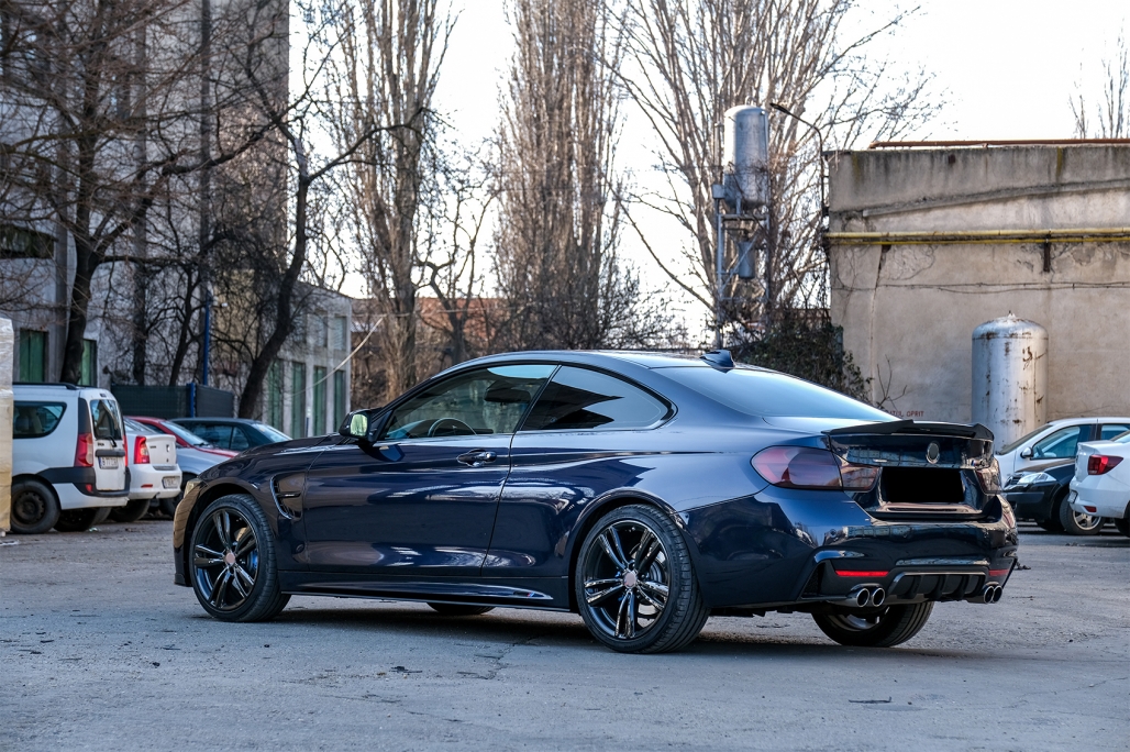 Fuste laterale Extensii de buze adecvate pentru BMW 4 Seria F32 Coupe F33 Cabrio F36 Gran Coupe M Sport Design Add-on (cod: SSLBMF32MPBF) thumb 11