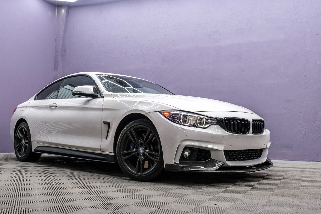 Fuste laterale Extensii de buze adecvate pentru BMW 4 Seria F32 Coupe F33 Cabrio F36 Gran Coupe M Sport Design Add-on (cod: SSLBMF32MPBF) thumb 14